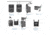 HEROS PRIDE Edge Universal Duty Radio Holder