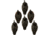 Higdon Outdoors Standard Ringneck Decoys w/Innovative Keel Clip, Self-Righting, Weighted Keel, UV Painting, Deep Realistic Carving, 6-Pack, Dark Blacks/Bright Whites/Rich Ruddy Earth, 19483