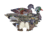 Higdon Outdoors 19993 Standard Puddle Pack Early Season Multi Color Teal/Wood Duck