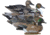 Higdon Outdoors Battleship Puddle Pack Decoy, Foam Filled, 6 Pack, Larger than Lifesize, 16993