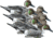 Higdon Outdoors Pintail Foam Filled Floaters Decoy, 6 Pack, Smaller than Lifesize, 19521