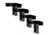 HME Blind Platform Brackets - 4 Pack, Black, HME-PB-4PK