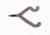 HME Dual-Prong Accessory Hook,Tan HME-DAH