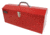 Homak 19in Red Metal High Toolbox w/ Black Metal Tray RD00119819