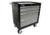 Homak 27in SE Series Rolling Cabinet w/ 4 Drawers, Black And Gray BG04027403
