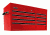Homak 41in Pro Series Top Chest w/ 8 Drawers, Red RD02008410