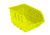 Homak Single Large Plastic Individual Bin, Yellow w/ no Logo HA01001595