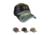Hornady Logo Cotton Cap, Camo, OD Green/Tan, Real Tree Camouflage, Sage Green