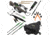 Horton Archery Vortec RDX Crossbow w/ 3x Pro-View 2 Scope, Dedd Sled 50, 135, Mossy Oak Country Camo, NH17060-5524 W/ Vanguard Quest Tripod