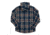 HOWITZER Allegiance Hooded Flannel - Mens, Navy, Small, 371WV100-NV-S