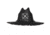 HOWITZER Tribute Straw Hat - Mens, Black, One Size, CV7308-BK-OS