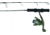 HT Enterprises Fish Hunter Camo Ice Fishing Combo