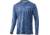 HUK Performance Fishing Icon X Running Lakes Hoodie - Men's, Titanium Blue, M, H1200393-428-M