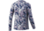HUK Performance Fishing Current Camo Pursuit Long Sleeve Crew Neck Shirt - Youth, Ocean Tally Cam, Youth Large, H7120037-975-YL