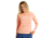 HUK Performance Fishing Pursuit Heather Crew LS - Womens, Pch Nectar Hthr, Medium, H6120125-827-M