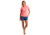HUK Performance Fishing SS Mineral Wash Tee - Womens, Neon Coral, L, H6100090-829-L