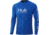 HUK Performance Fishing Vented Pursuit L/S Shirt - Men's, Huk Blue, M, H1200396-457-M