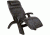 Human Touch Silhouette PerfectChair PC-075 with Dark Walnut base, Espresso Chair Pads