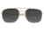 Campco Humvee Adventure Gear Sunglasses, Gold Frame, Gray Lens, HMV52BGOLD