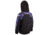 Huntworth 2-Tone Fleece 1/4 Zip Pullover Hoodie Girls, Ultraviolet/ Black, Large E-904-YG-31UV/BK-L