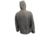 Huto Lifestyle Fuzzy Fleece Hoodie w/Nylon Outer Shell, Grey, Medium, FUZYFLCE-HDIE-GRY-M