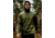 Huto Lifestyle Fuzzy Fleece Hoodie w/Nylon Outer Shell, Ranger Green, Large, FUZYFLCE-HDIE-RNGGRN-L