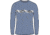 Icebreaker 200 Oasis Long Sleeve Remarkables Thermal Top - Men's, Kyanite, Medium, IB0A56QU885M