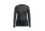 Icebreaker 200 ZoneKnit Long Sleeve Crewe Thermal Top - Women's, Jet Heather/Black/Metro Heather/Cb, Extra Small, IB0A56HD585XS