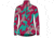 Icebreaker 260 Vertex Long Sleeve Half Zip Natural Shades Thermal Top - Women's, Electrpnk/Crystal/Flxgren/J, Medium, IB0A56UQ983M