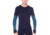 Icebreaker 260 Zone Long Sleeve Crewe - Mens, Midnight Navy/SURF, Extra Large, 104360B04XL