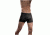 Icebreaker Body Fit Boxer Brief w/Fly 150 - Men's-Black/Mineral-X-Large