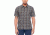 Icebreaker Compass Short Sleeve Shirt, Metal/Monsoon/Plaid, S, 103611002S