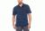 Icebreaker Compass Short Sleeve Shirt, Midnight Navy, M, 103611402M