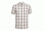 Icebreaker Compass Short Sleeve Shirt, Sandstone/Walnut/Plaid, L, 103611102L