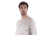 Icebreaker Merino 150 Tech Lite III LS Relaxed Pocket Tee - Mens, Ecru Heather, Extra Large, IB0A56WG116XL