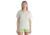 Icebreaker Merino Drayden Reversible SS Top Stripe - Womens, Ecru Heather/Glazen/S, Large, IB0A56ZWB78L
