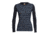 Icebreaker Oasis Long Sleeve Crew Top - Women's-Align Black/Snow-X-Small