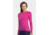 Icebreaker Oasis Long Sleeve Crew Top - Womens-Magenta-X-Large