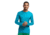 Icebreaker Oasis Long Sleeve Crewe Top - Men's-Agean/Rocket-Small