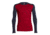 Icebreaker Tech Long Sleeve Crew Top - Men's-Oxblood/Stealth-Large