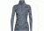 Icebreaker Vertex Long Sleeve Half Zip Flurry - Women's-Ice Blue/Jet Heather-Large
