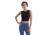 Icebreaker Women Merino 125 ZoneKnit Energy Wind Cropped Bra-Tank, Black, S, IB0A56XT001S