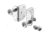Icom Flush Mount Kit, Stainless, M324/424/506, New Condition IC-MB132