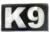 IR.Tools K9 Garrison Patches, Grey/Black, 3.5X2in, P-0046-06-002-PK