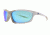 Ironman Ares Sunglasses, White Frame, Blue Flash Mirror Lens, 10230440.QTS