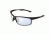 Ironman Endorphins POL Sunglasses, Matte Black Rubberized Frame, Smoke with Silver Mirror Pol Lens, 10210810.QTS