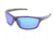 Ironman Fortitude RV Sunglasses, Tetra Blue Frame, Smoke with Blue RV Mirror Lens, 10218090.QTS