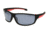 Ironman Precision Sunglasses, Matte Black Rubberized Frame, Smoke with Silver Mirror Flash Lens, 10224623.QTS