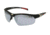 Ironman Principle Sunglasses, Matte Black Rubberized Frame, Smoke with Silver Mirror Flash Lens, 10203992.QTS