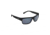 Ironman Trail Sunglasses, Matte Black Rubberized Frame, Smoke with Silver Flash Mirror Lenses 10249068.QTS